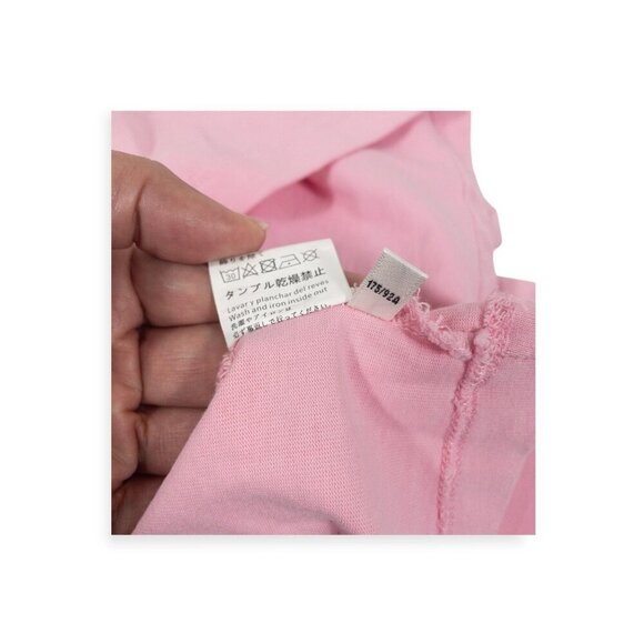 Loewe Blurred Anagram Cotton Cropped T-shirt In Pink RARE SZ L - Picture 12 of 15